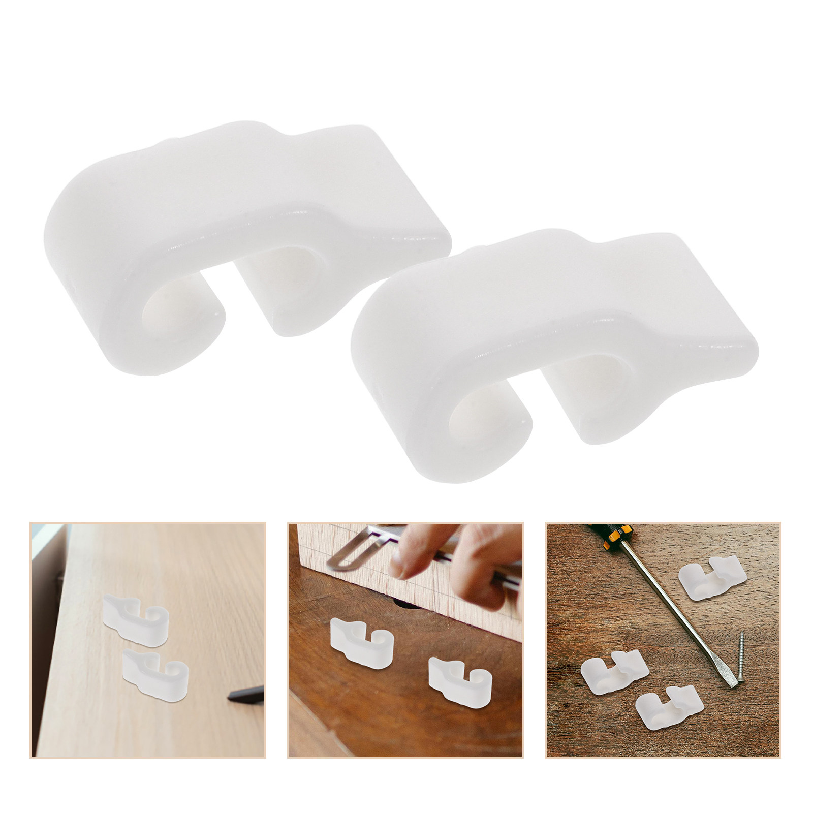 Rabbit Cage Wire - 40Pcs Cabinet Buckle Clips Plastic Wire