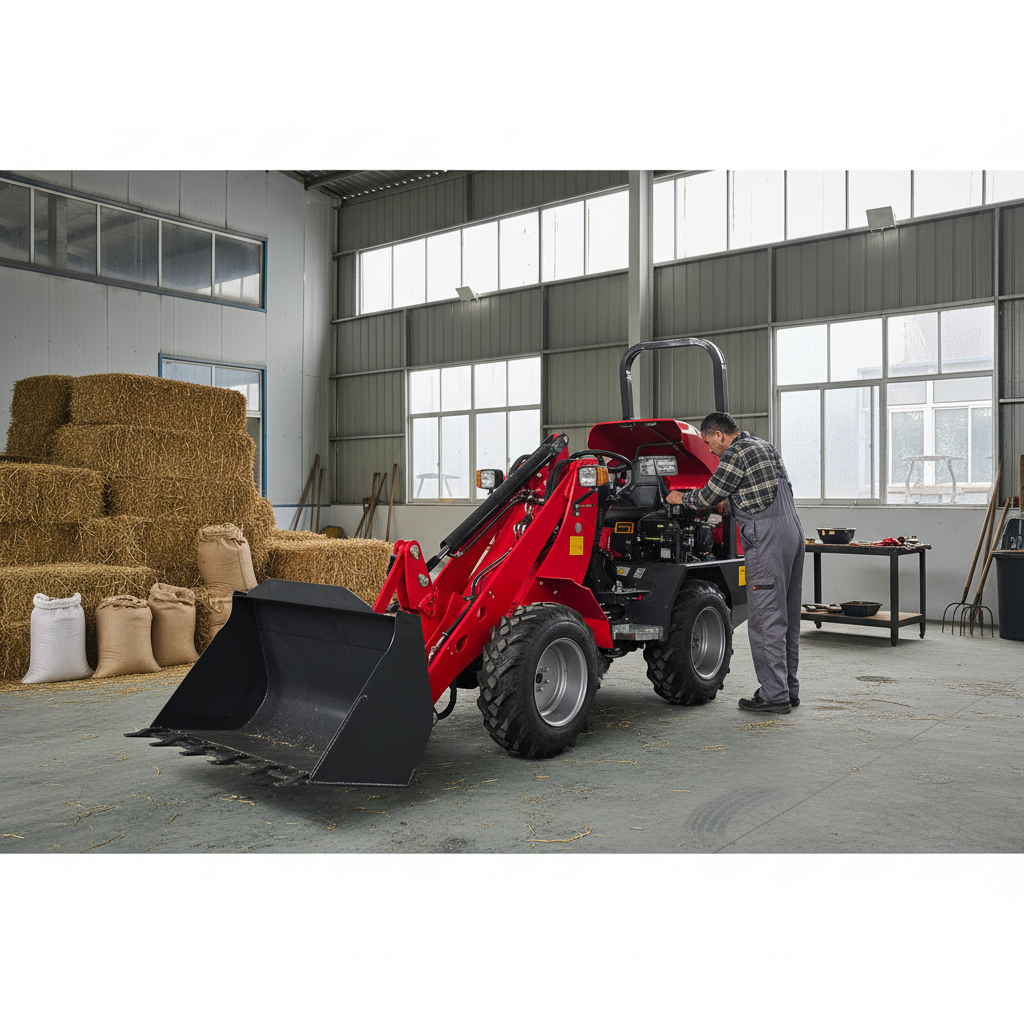 Farming Agriculture & Cooking - 2Ton Telescopic Arm Loader with Diesel