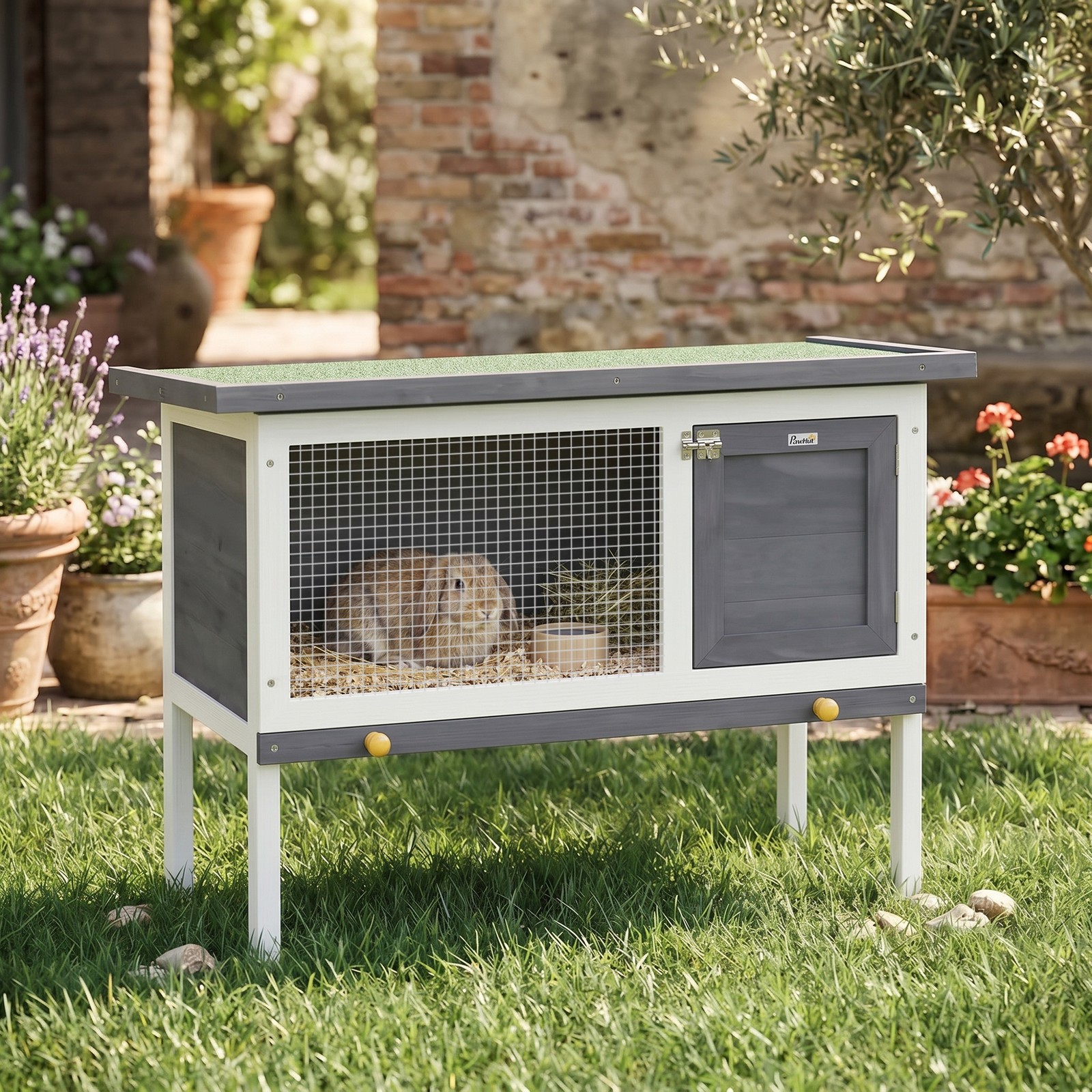 Rabbit Cage Wire - Rabbit Hutch, Guinea Pig Hutch Outdoor