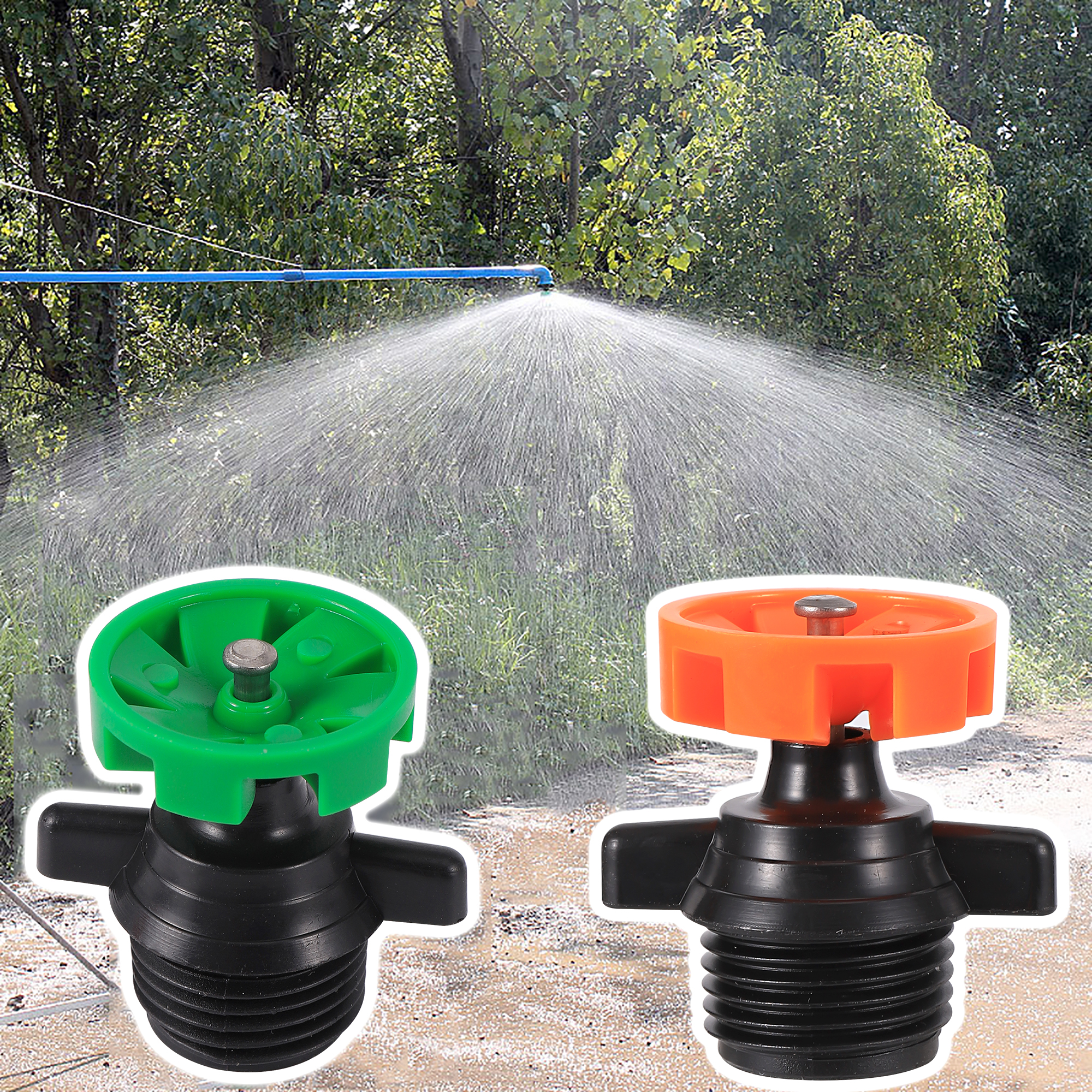 10Pcs Garden Sprinkler 360° Ro - Agriculture Farming Systems review and price