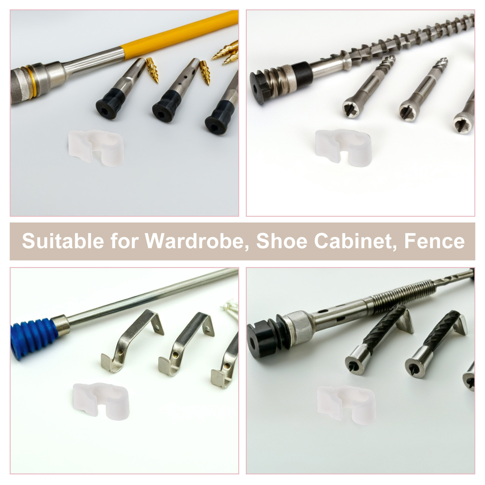 40Pcs Cabinet Buckle Clips Pla - Rabbit Cage Wire review and price