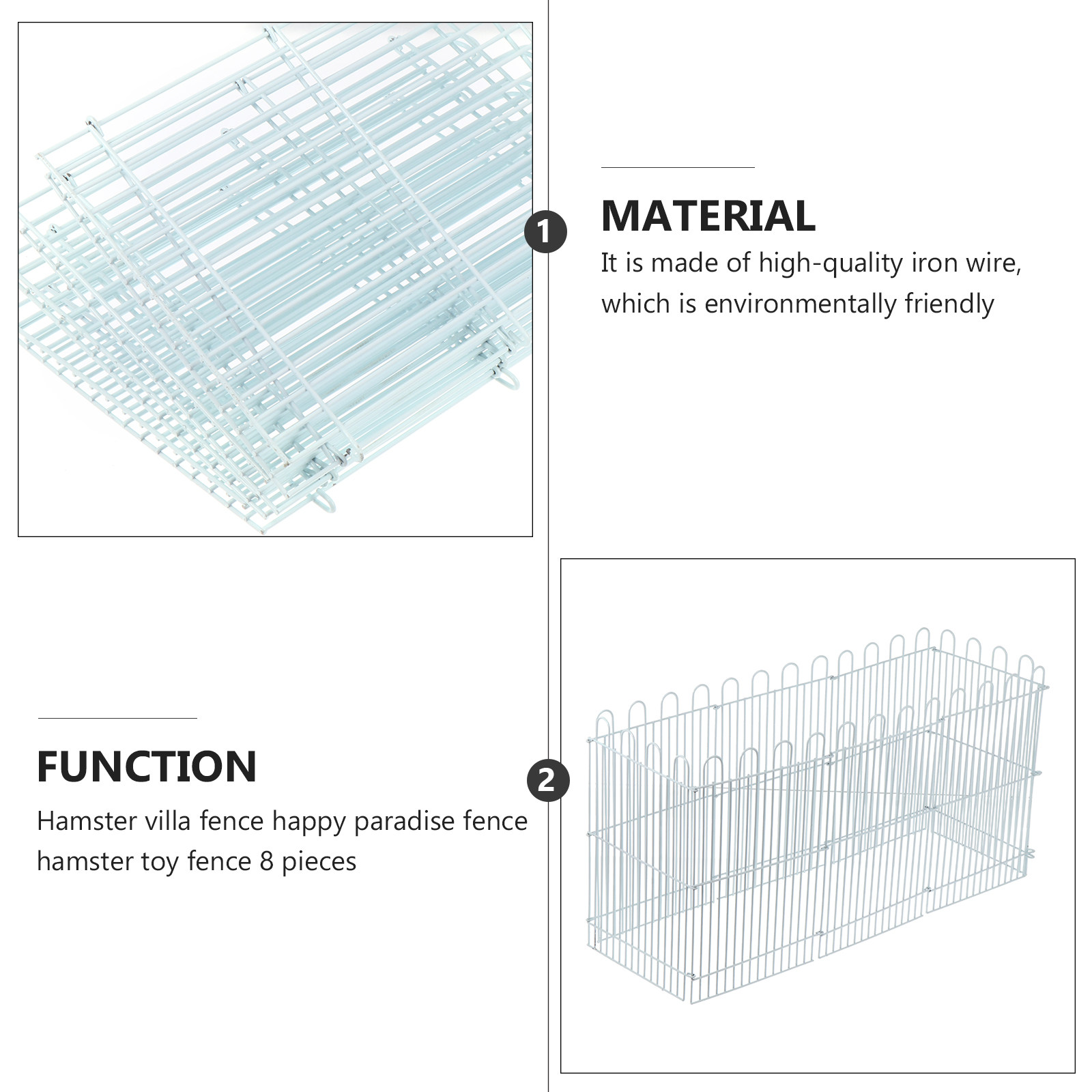 1Set Small Animal Pet Fence Ir - Rabbit Cage Wire review and price