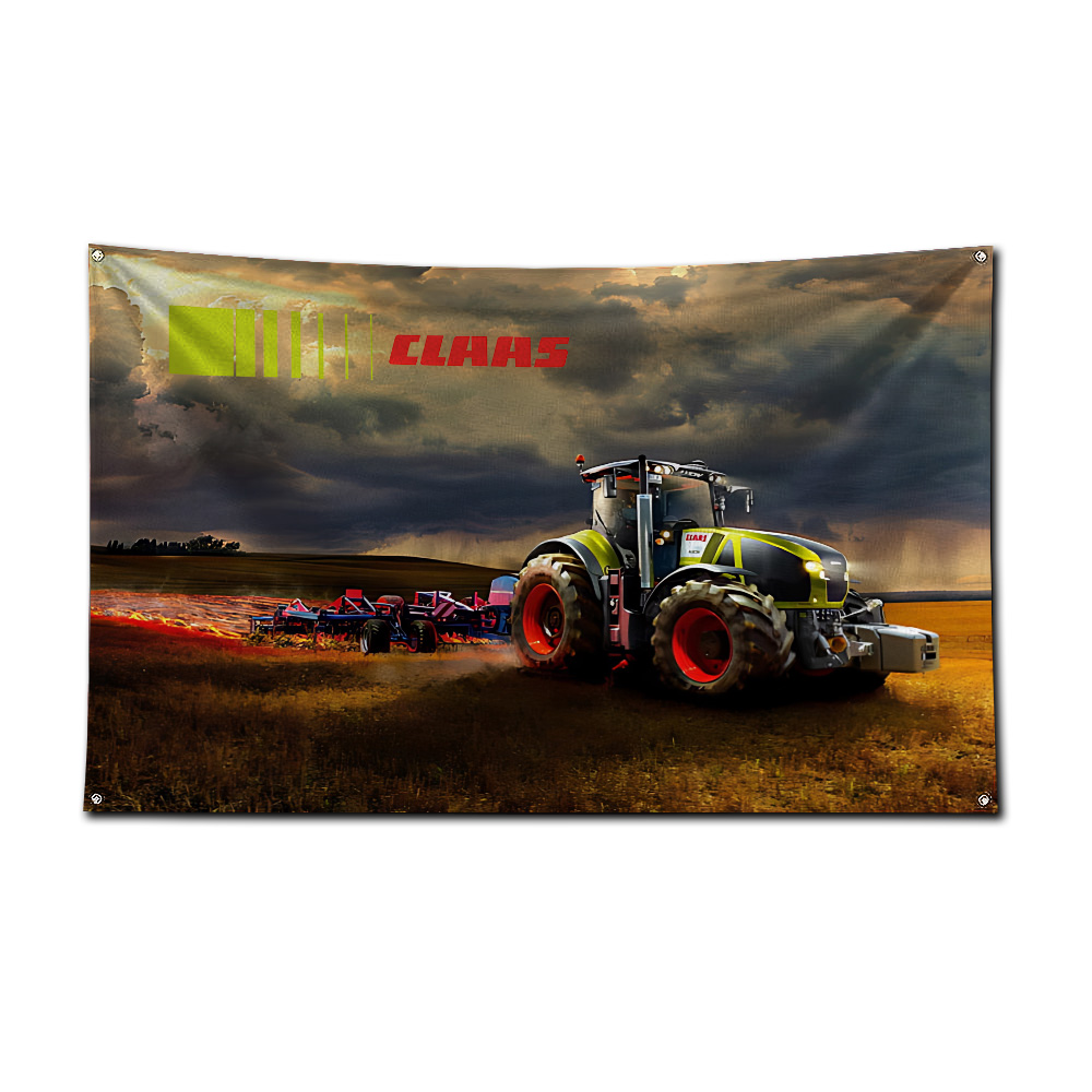 Tractor & Combine Harvester Fl - Farming Agriculture Logo review and price
