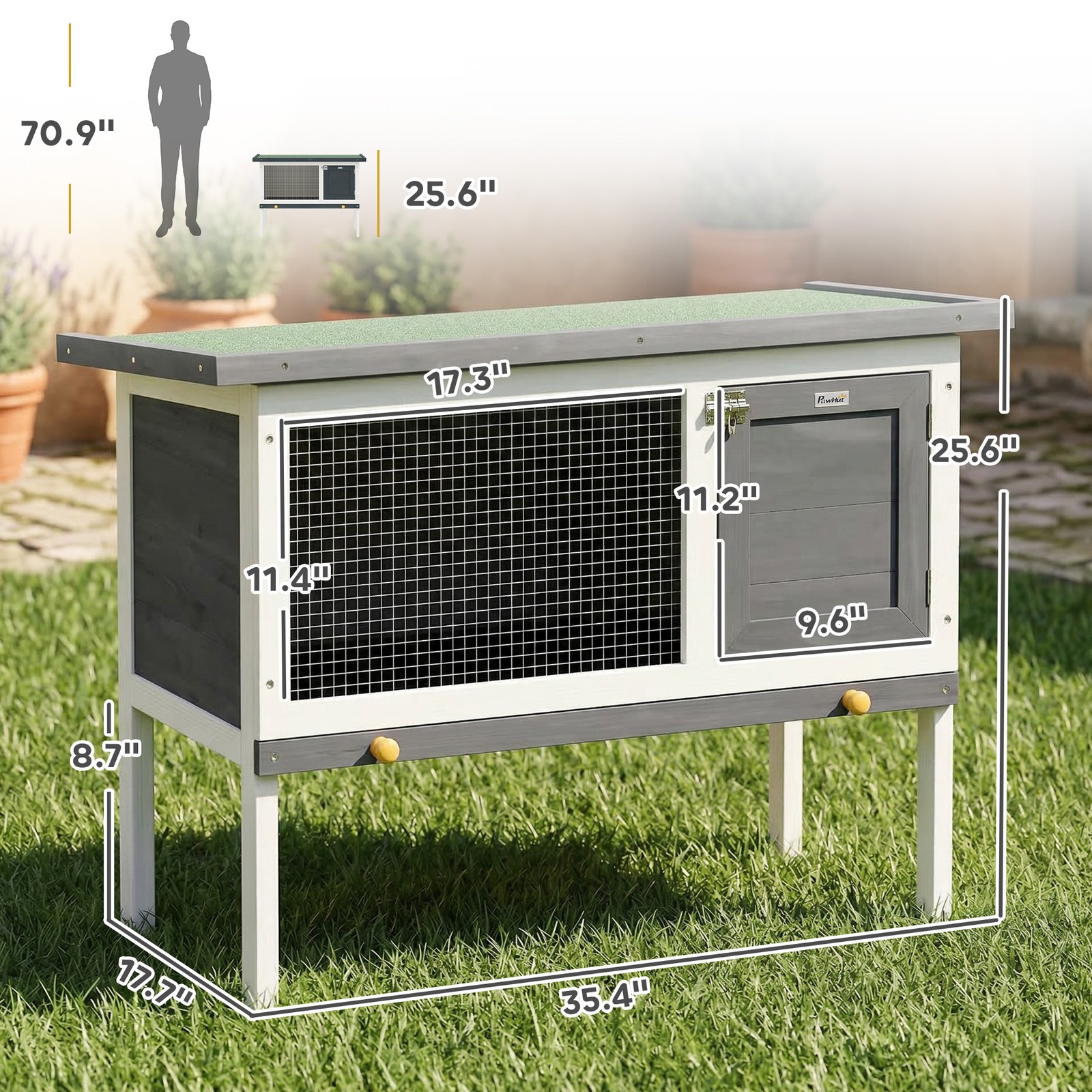 Rabbit Hutch, Guinea Pig Hutch - Rabbit Cage Wire review and price